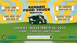 Kenner Food Truck Festival on Sunday