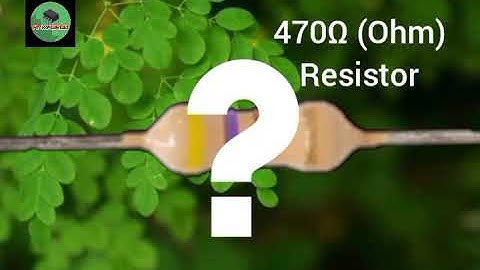 470 Ohm resistor color code | amkworld