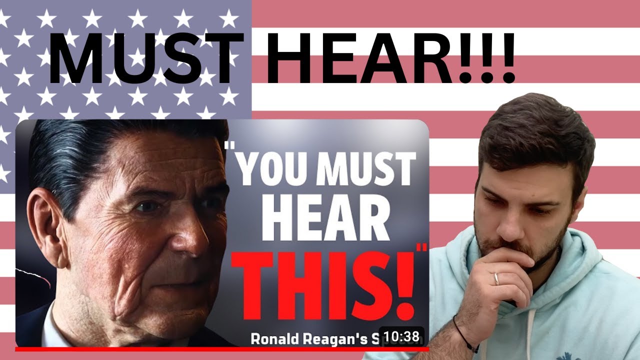 INCREDIBLE! Ronald Reagan's Speech NO ONE Wants To Hear! [British Guy Reacts]