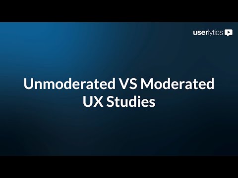 UX Testing: Moderated vs Unmoderated Studies Explained (2026 Updates)