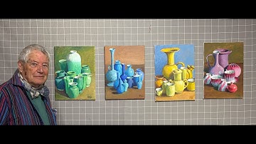 Kaffe Fassett Series of Colour Study Paintings 2025