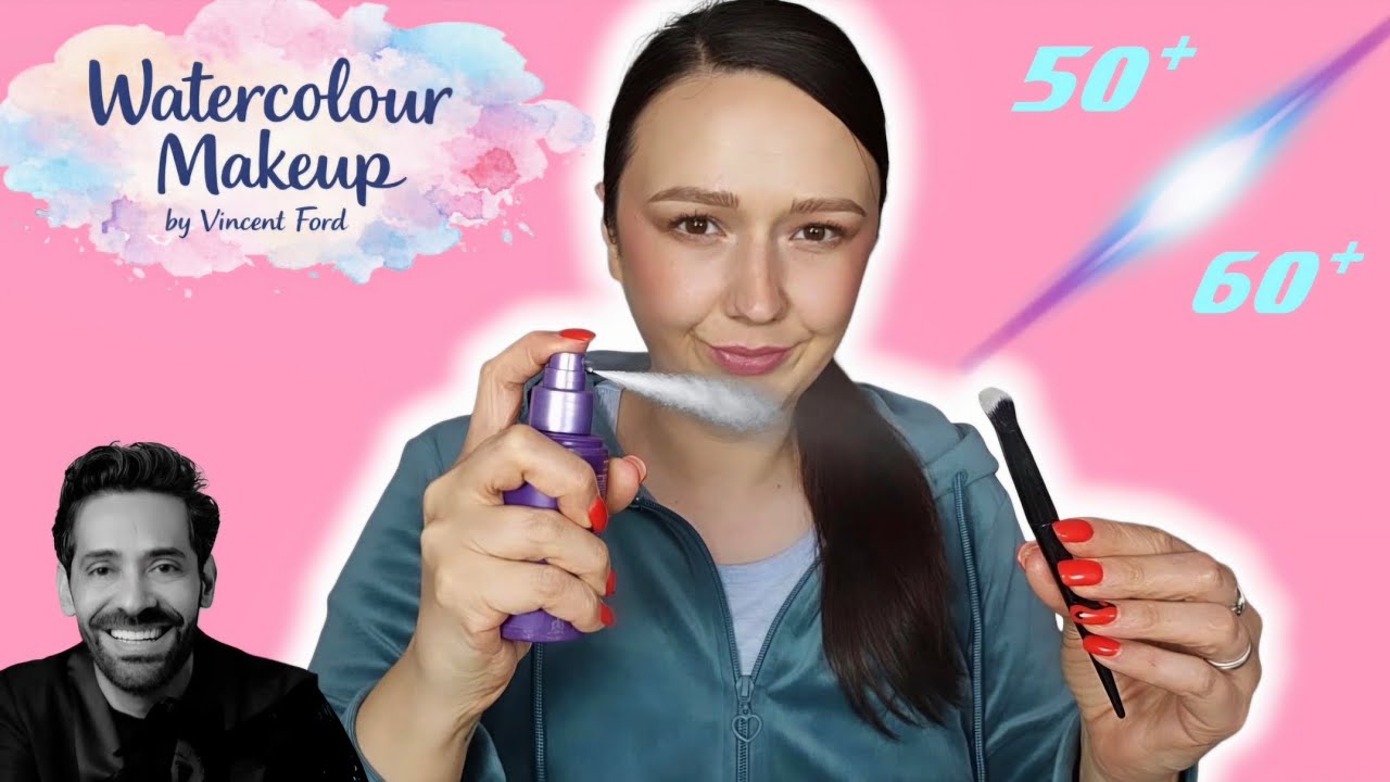 FRESH MAKEUP NA ZRELÚ PLEŤ|WATERCOLOUR MAKEUP PODĽA V. FORDA