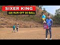 Sixer king varun  116 run off 30 balls  next level commentry  pahadi cricket  upl