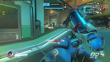 Gamewinning Mei Headshot Dva coming into mech