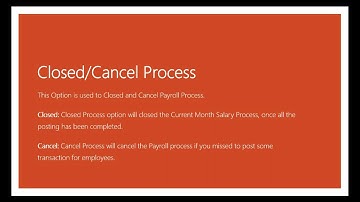How to Closed/Cancel Payroll Processing in IDS 6.5 & 7.0 Software