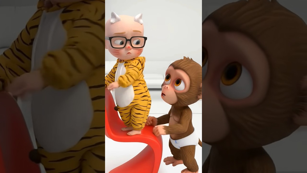 Monkey VS Baby👶🐵🥹😱