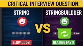 String vs. StringBuilder: The Performance Hack You Need to Know (Stop Making Slow Code!) Wealth