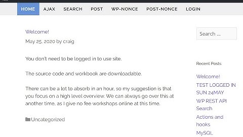 WordPress Rest API and AJAX pages and forms