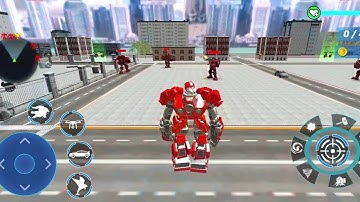 Dolphin Robot Transform Wars-Android Gameplay
