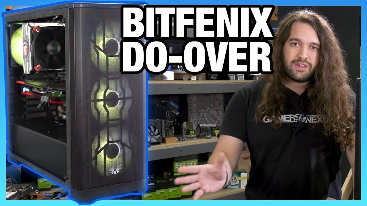 Bitfenix Nova Mesh TG Case Review: Attempting Redemption - YouTube