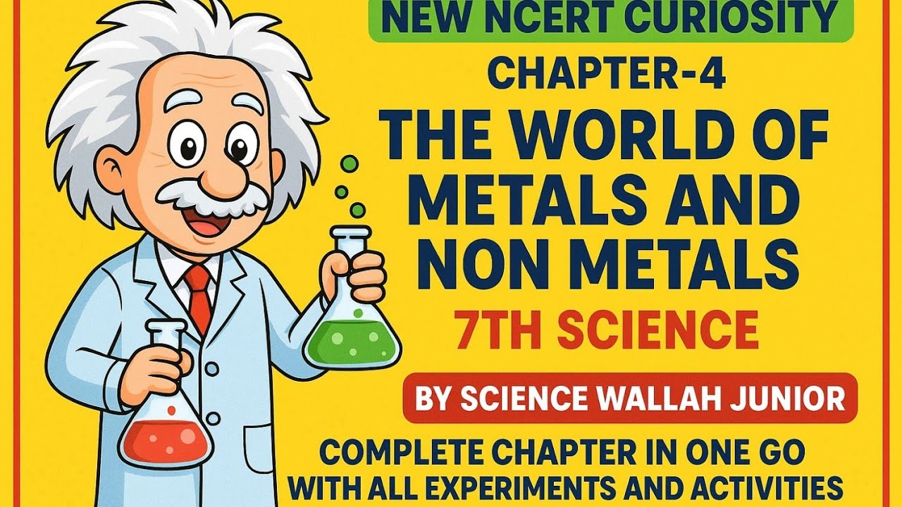 CLASS 7 SCIENCE | CHAPTER-4 | THE WORLD OF METALS & NON METALS | NCERT ...