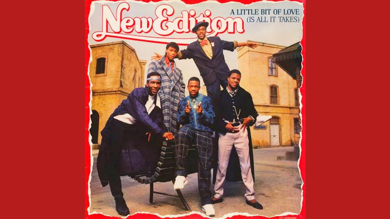 NEW EDITION / A LITTLE BIT OF LOVE (IS ALL IT TAKES) [12inch - MCA