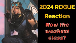 2024 Player's Handbook: The Rogue might now be the weakest class in D&D5e 2024 Player's Handbook: The Rogue might now be the weakest class in D&D5e