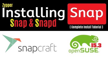 How to Install Snapd on OpenSUSE 15.3 Leap | Snap on OpenSUSE | Install Snapd on OpenSUSE Linux 2021