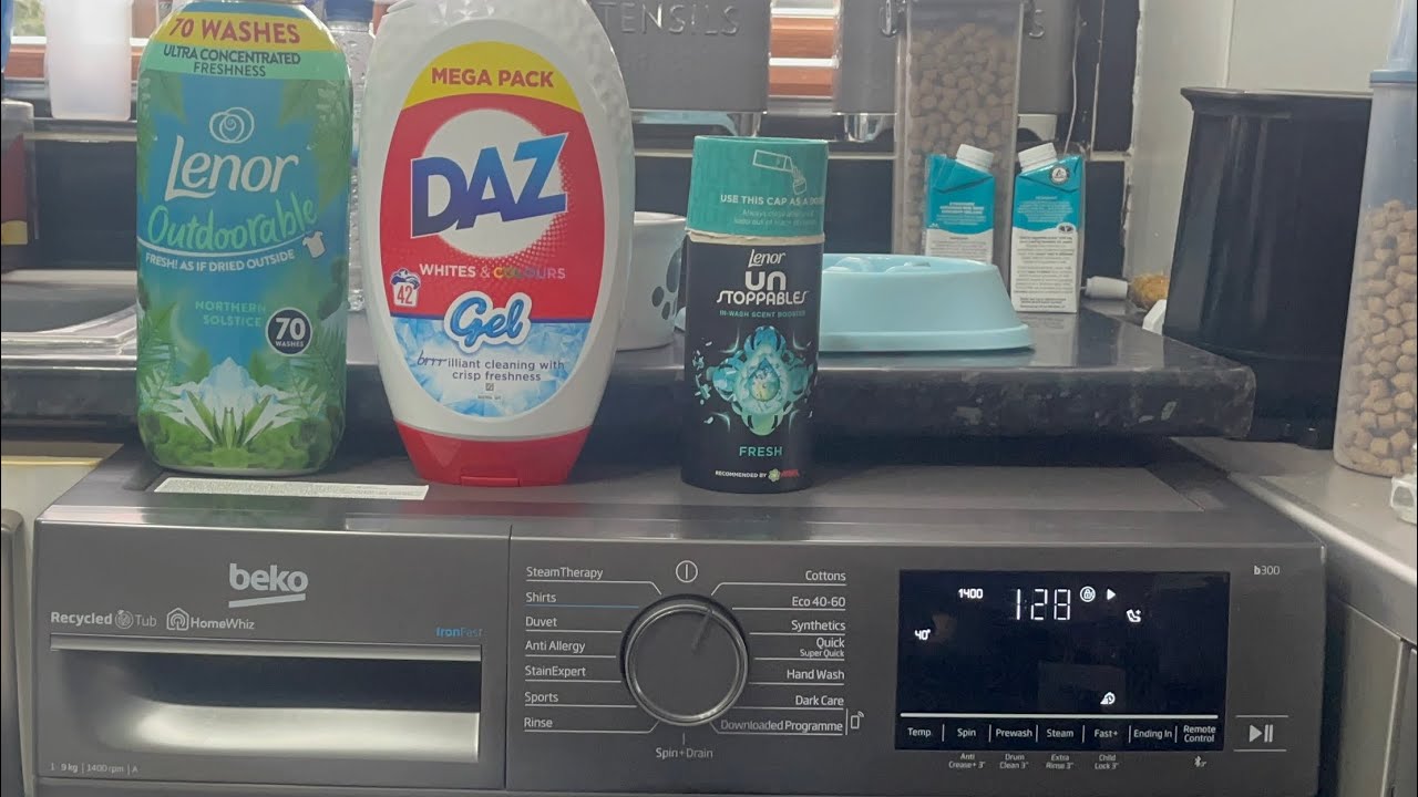 Beko B300 Cottons 40° + Fast (New Bedding) YouTube