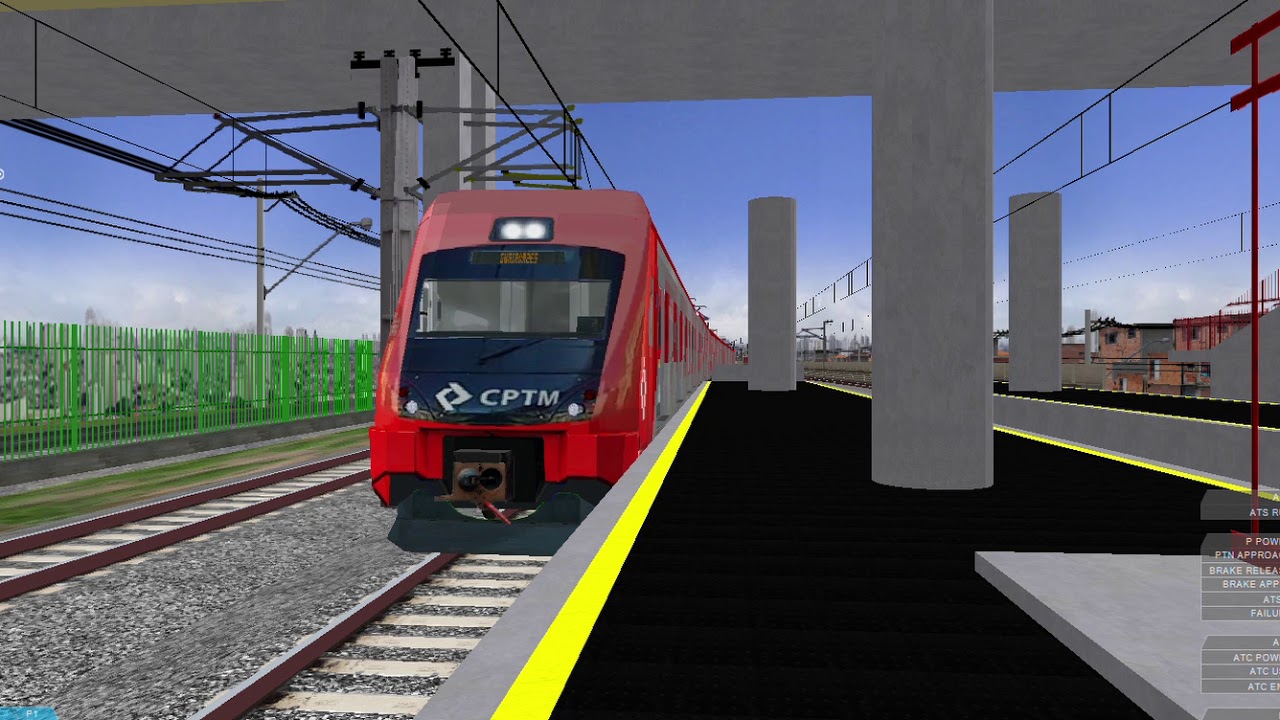 OpenBVE - DOM BOSCO até GUAIANASES! SÉRIE 8500 NA LINHA 11 CORAL - EL