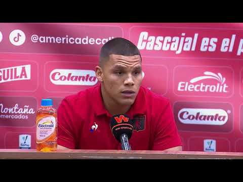 Rueda de prensa de América tras su partido ante Alianza F.C.