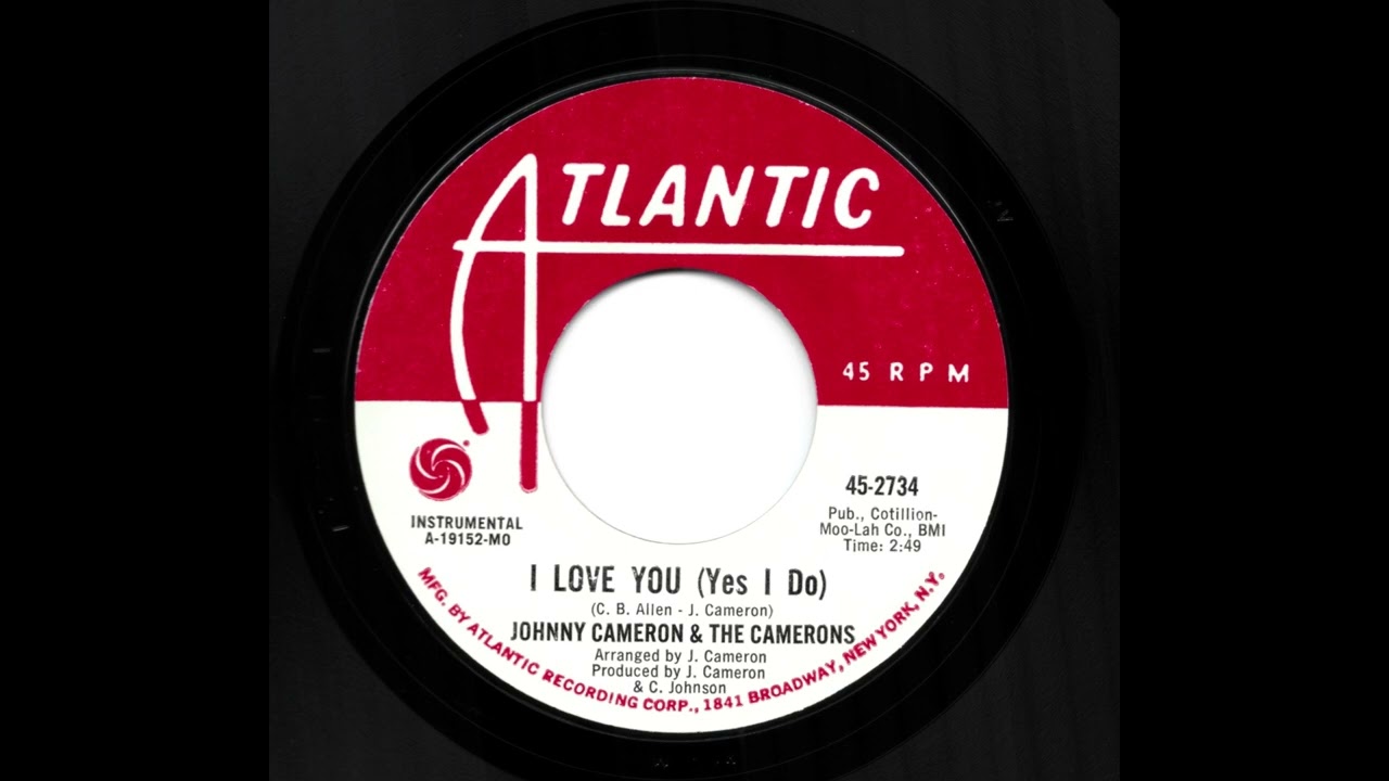 Johnny Cameron & The Camerons - I Love You (Yes I Do) - YouTube
