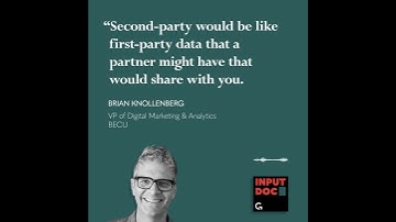 Input Doc: Creating Relevant Content with First-Party Data