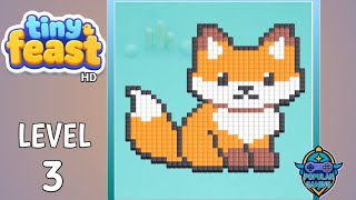Tiny Feast Level 3: Gameplay Solution