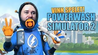 Live: PowerWash Simulator 2 – En digital meditation i trycktvättens tecken