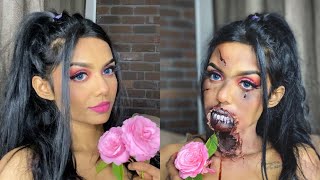 Zombie makeup tutorial  //  SFX makeup  //  Halloween screenshot 4