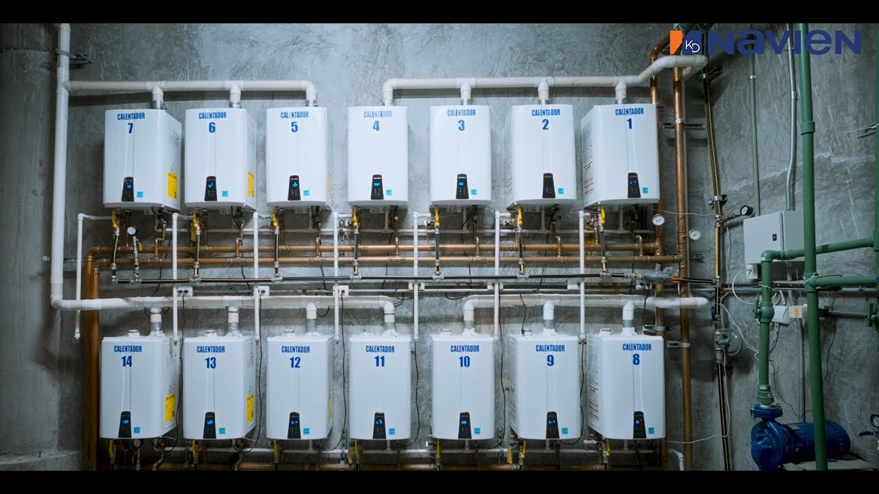 GHG PLUMBING Navien NPE 240S Tecnología al alcance de todos.