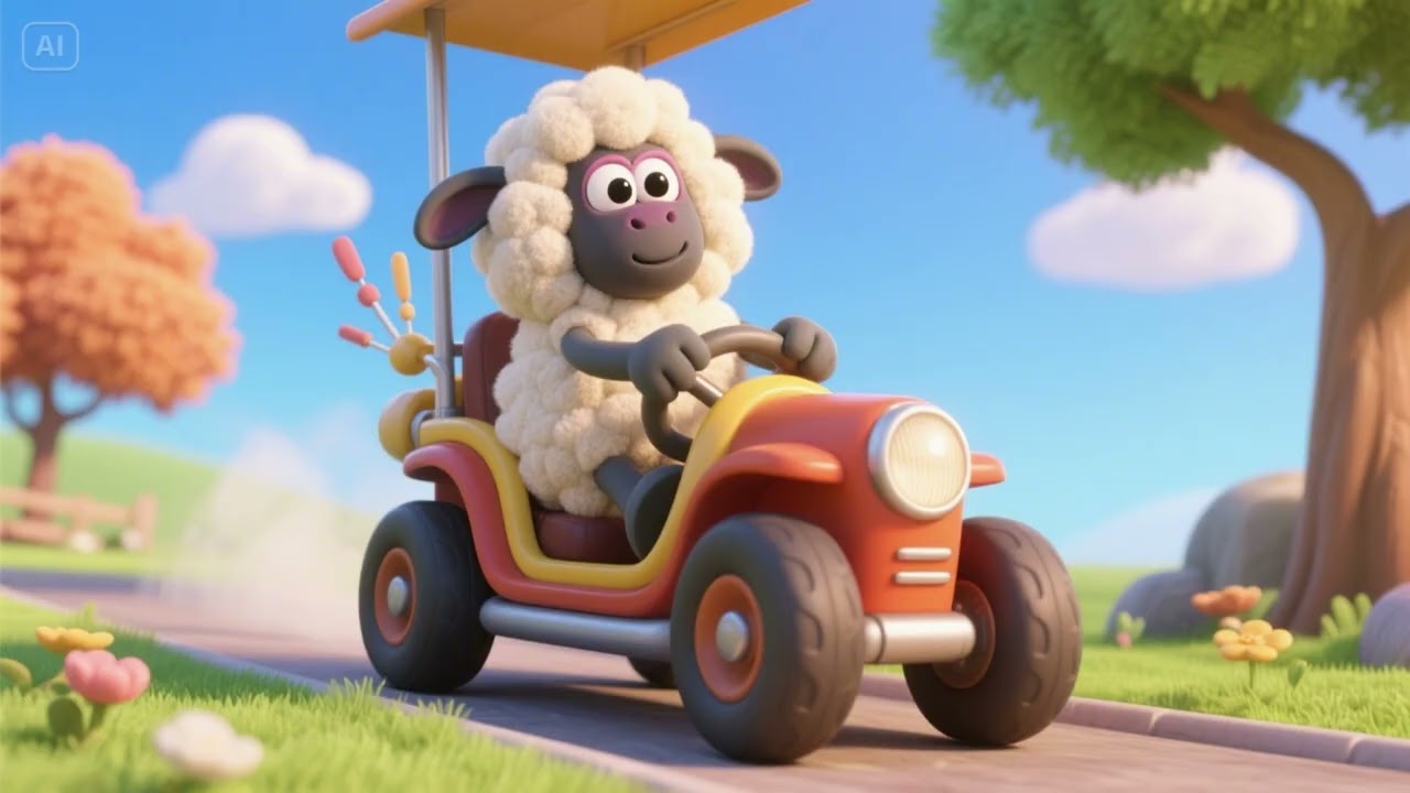 Woolly Sheep, Let’s Go on a Ride! | Nursery Rhymes & Kids Songs for Farm Fun