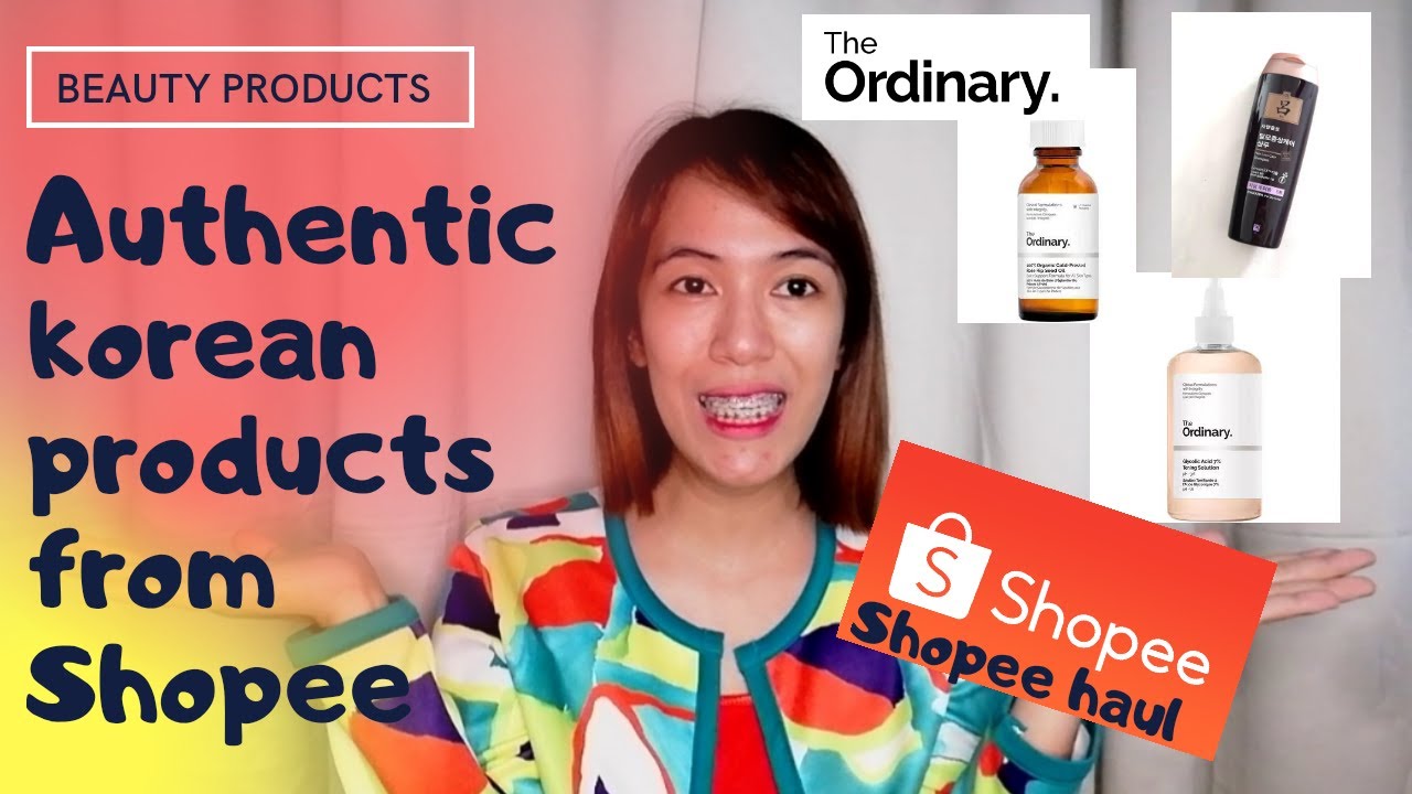 authentic korean products shopee