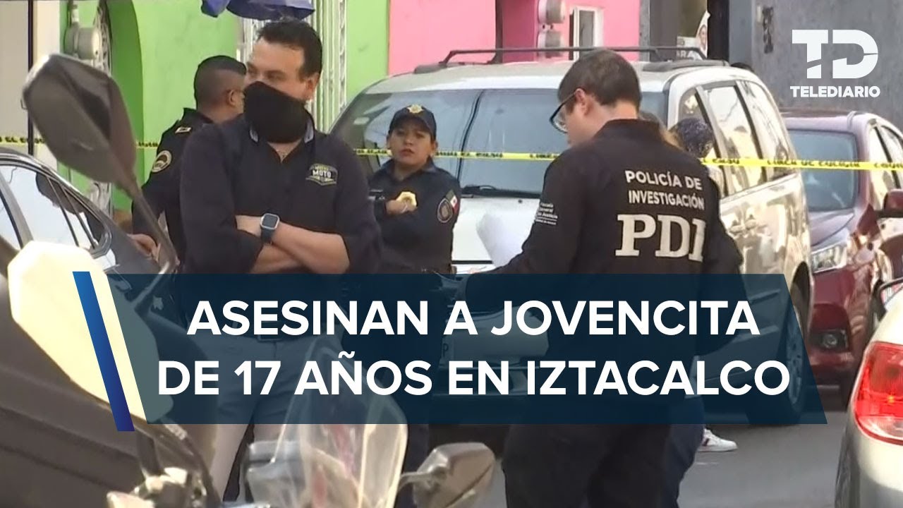Detienen a hombre acusado de asesinar a una menor de edad en Iztacalco ...