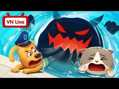 🔴 TRỰC TIẾP Hoạt hình cảnh sát trưởng Labrador | Hoạt hình thiéu nhi vui nhộn | BabyBus Livestream