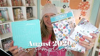 August 2020 Sew Sampler Box // Unboxing!