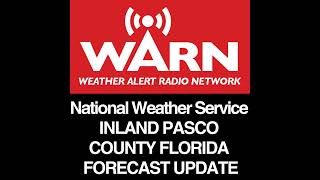 INLAND PASCO COUNTY FLORIDA FORECAST - UPDATE