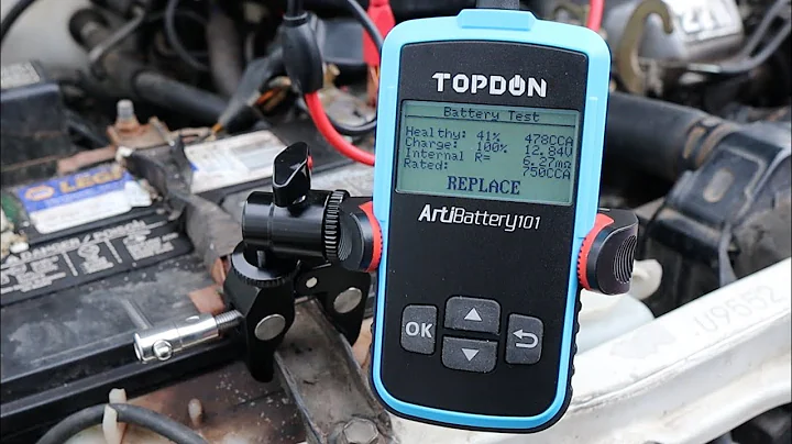 TOPDON Battery Tester ArtiBattery 101. Worth every...