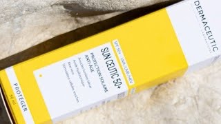 واقي شمسي مضاد للشيخوخة من ديرماسوتيك ضد أشعة الشمس .  Ecran solaire dermaceutic anti age spf 50 
