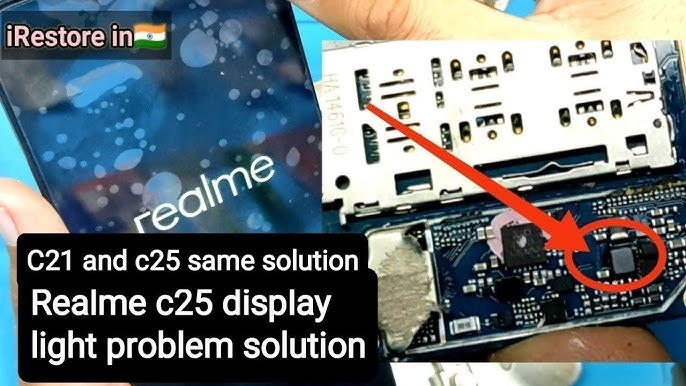 Realme c25y Display Light Problem  Realme c25y Lcd Light Solution