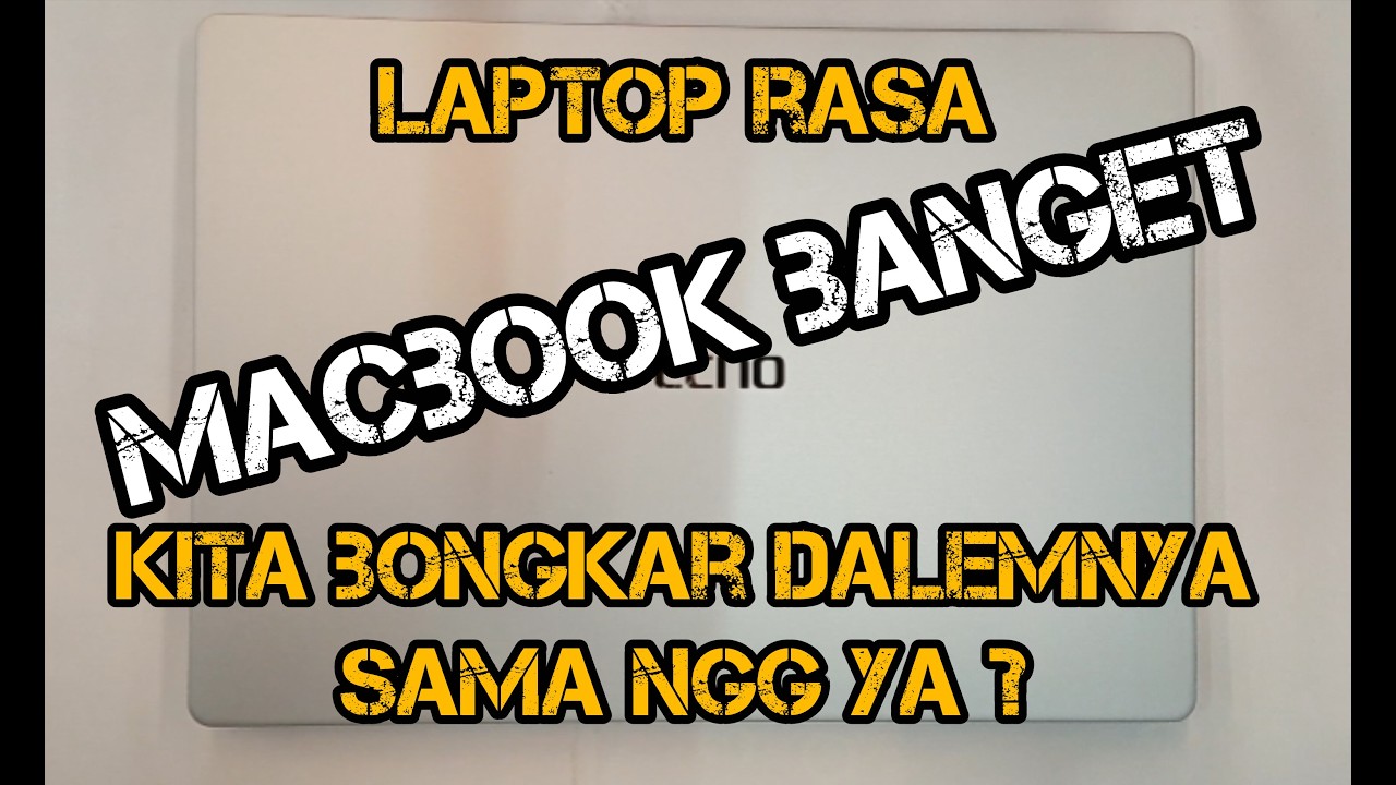 Tecno megabook yang buildin qualitynya bagus banget, kuat dan berkualitas.