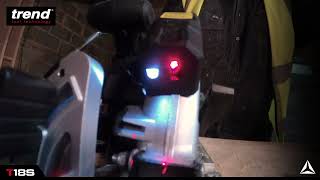 Trend T18Scs165B 18V Cordless Brushless 165Mm Circular Saw