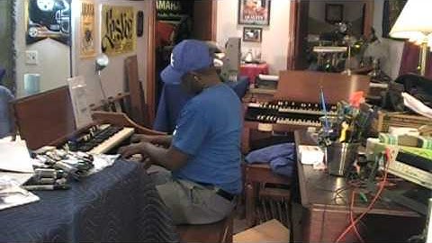 Preliminary Live Sound Check Of A Rebuilt Vintage Leslie 147 Amplifier