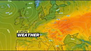 European Weather | GFS Model in 850 hPa August 13, 2026 | Temperature in Europe