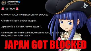 Crunchyroll Blocked Japan From Viewing Their Site Is Currently Trending Worldwide