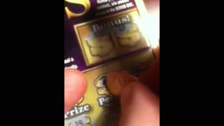 Winning scratch ticket lucky 7s