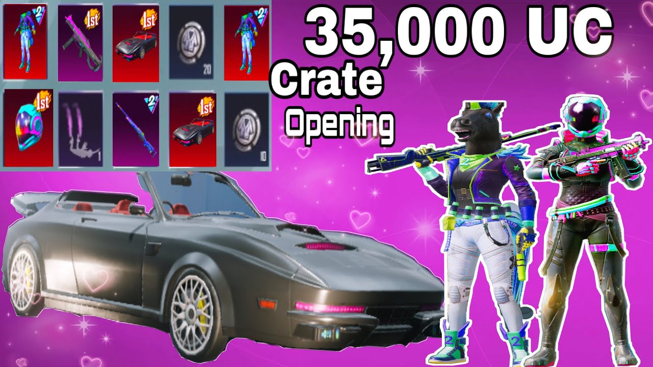 NEW PUBG LUCKY CRATE | PUBG ANNIVERSARY CRATE | NEW PUBG CRATE OPENING | ANNIVERSARY MIRADO & UMP45