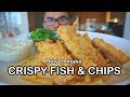 How to make CRISPY FISH & CHIPS