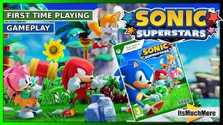 Sonic Superstars | Xbox One : First Time Playing - GAMEPLAY