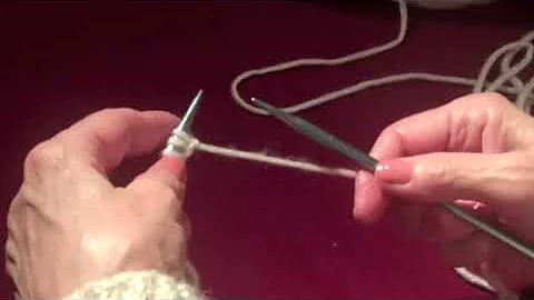 Basic Cast On (how to start knitting)
