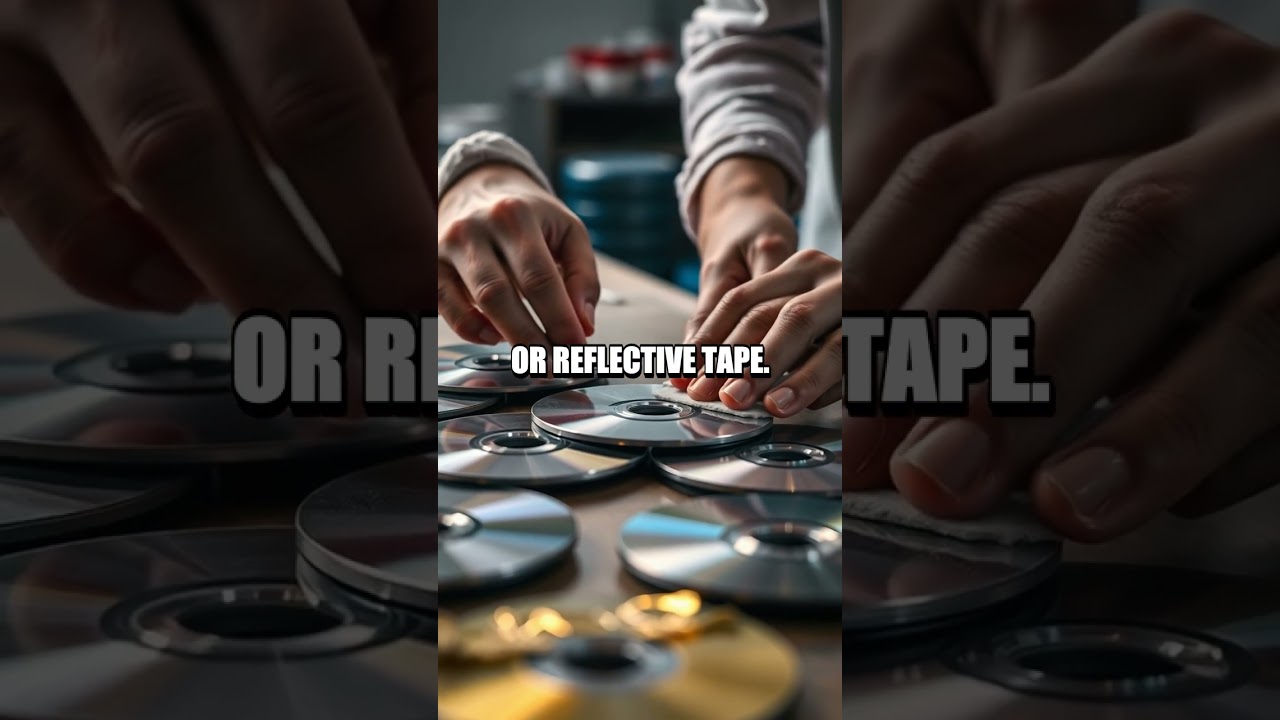 Luminous Circles Retired CDs Reimagined for Wall Art