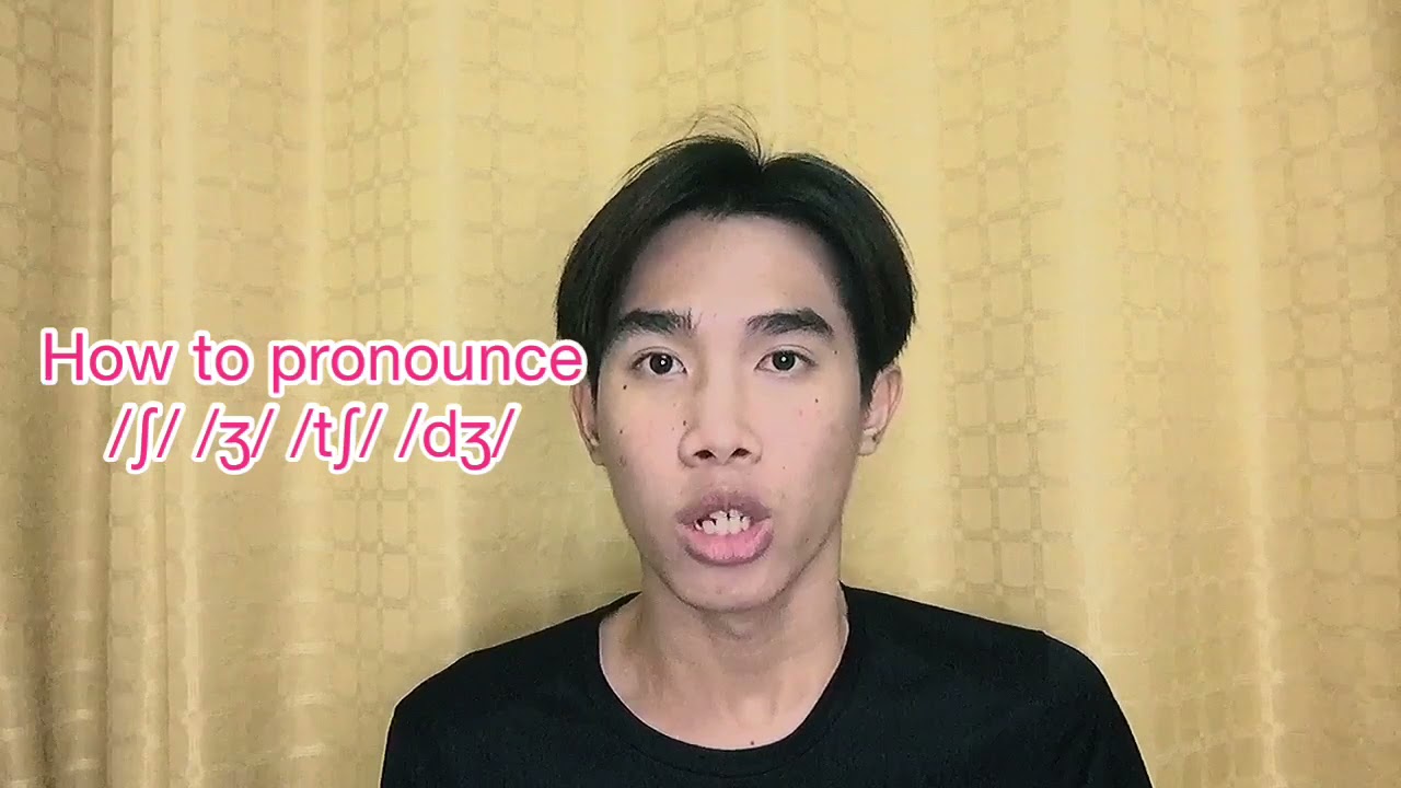 How to pronounce /ʃ/ /ʒ/ /tʃ/ /dʒ/ sounds - YouTube