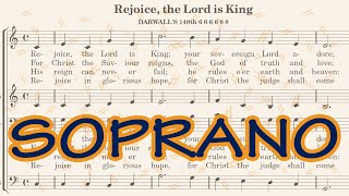 Rejoice The Lord Is King - Soprano Click Track