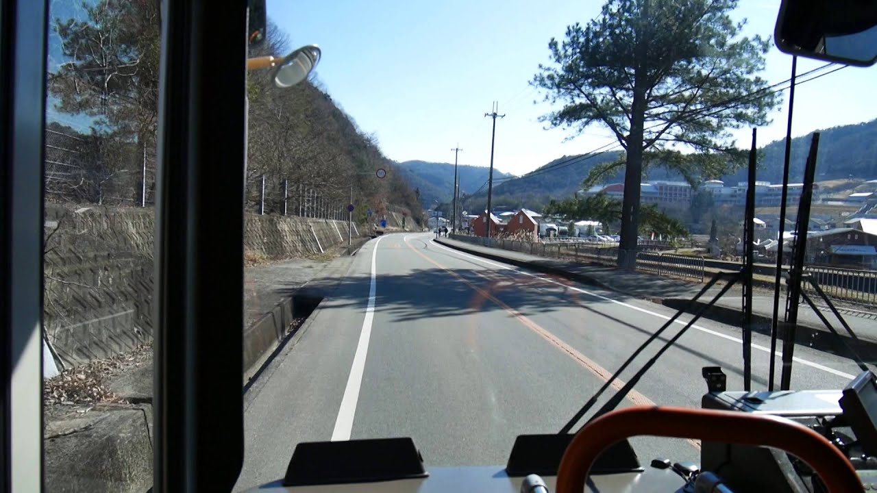 【前面展望】能勢町宿野～一庫ダム～山下駅【阪急バス・73系統】